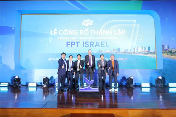 Le géant vietnamien FPT sinstalle au cœur de la  Start-up Nation  en Israël