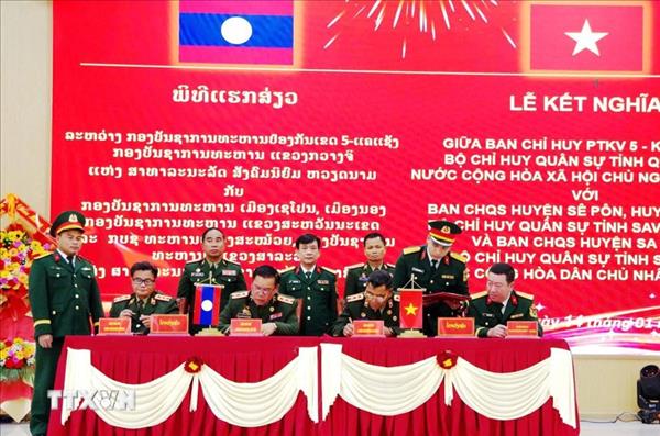 Refuerzan coordinación para una gestión eficaz de la frontera Vietnam–Laos