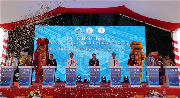 Đại hội Đảng XIV: Đà Nẵng khởi công dự án Nhà ở xã hội khu dân cư An Phú