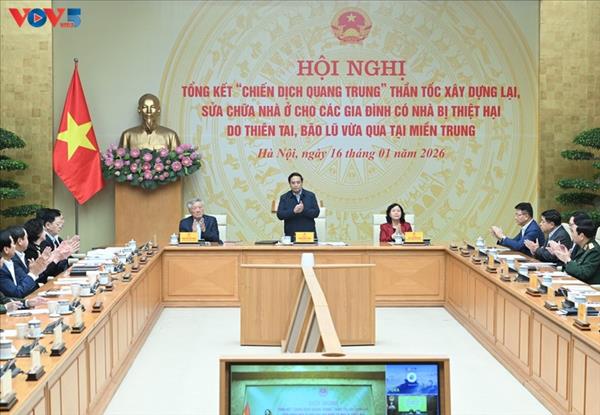 លោកនាយករដ្ឋមន្ត្រី ហ្វាម មិញ ជីញ៖ យុទ្ធនាការក្វាងទ្រុង សម្រេចបាន ជ័យជម្នះដ៏ត្រចះត្រចង