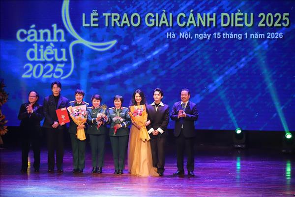 Phim Mưa đỏ giành giải Cánh diều Vàng năm 2025