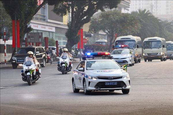 Hà Nội: Phân luồng giao thông phục vụ Chương trình nghệ thuật chào mừng Đại hội đại biểu toàn quốc lần thứ XIV của Đảng