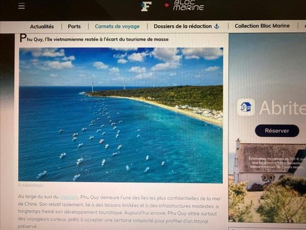 Phu Quy និង Nha Trang ជាគោលដៅទេសចរណ៍ដ៏ស្រស់ស្អាតបំផុត នៅតាមឆ្នេរសមុទ្រខាងកើត