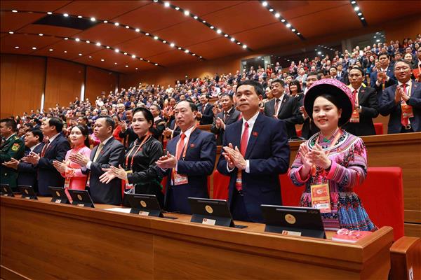 14th National Party Congresss opening: Great aspirations, steady steps