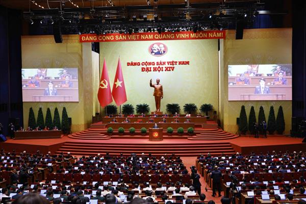Inauguran solemnemente el XIV Congreso Nacional del Partido Comunista de Vietnam