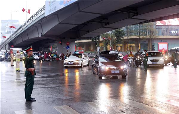Điều chỉnh phân luồng giao thông phục vụ Đại hội XIV của Đảng