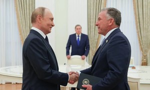 プーチン大統領と米特使が22日に会談　モスクワで領土議題