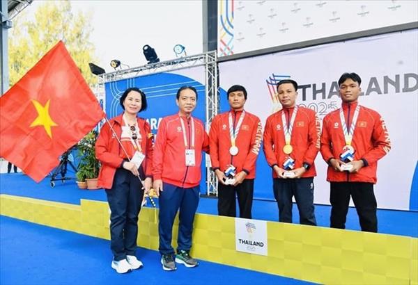 អាស៊ានប៉ារ៉ាហ្គេមលើកទី១៣៖ កីឡាហែលទឹកនាំមកនូវមេដាយមាស ៥គ្រឿងជូនវៀតណាម