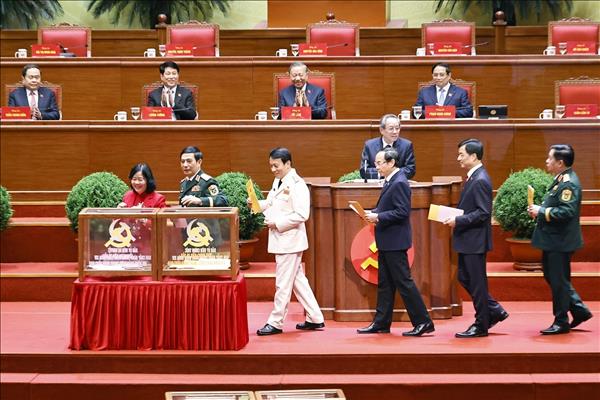 Đại hội XIV của Đảng: Công bố kết quả bầu cử Ban Chấp hành Trung ương Đảng khóa XIV