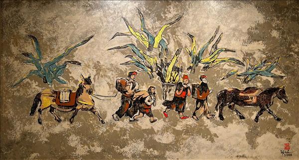 Hoạ sĩ Đỗ Đức: Vẽ ngựa như bạn đường mưu sinh