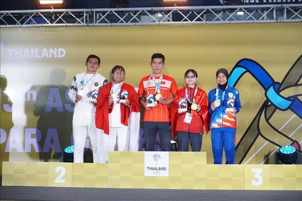 13th ASEAN Para Games: Another golden day for Vietnam