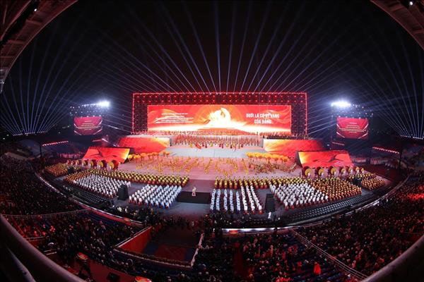 Chương trình nghệ thuật đặc biệt chào mừng thành công Đại hội XIV của Đảng