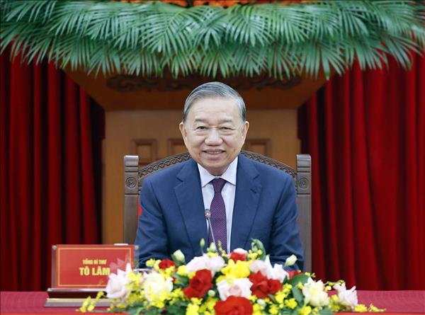 Tổng thống Liên bang Nga Vladimir Putin điện đàm với Tổng Bí thư Tô Lâm