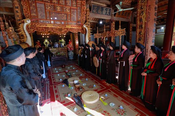 Quan họ ca thờ ở Hoài Trung