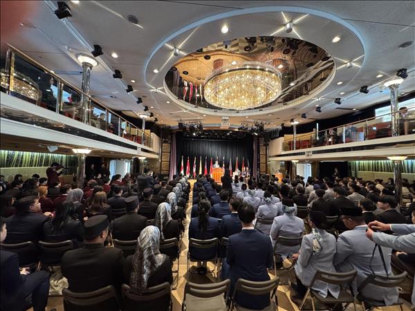 Tàu Thanh niên Đông Nam Á và Nhật Bản bắt đầu khởi hành từ Tokyo