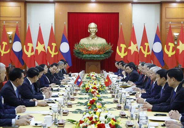Vietnam y Laos refuerzan su cohesión estratégica y cooperación integral