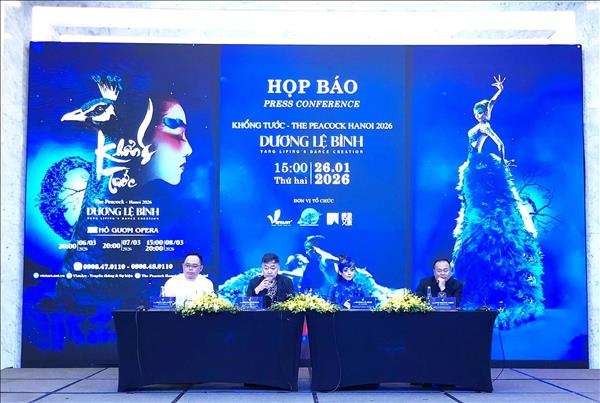 Công bố vở vũ kịch Khổng Tước - The Peacock Hanoi 2026