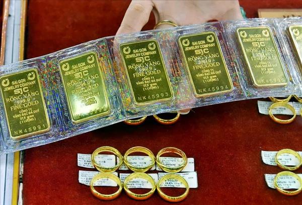 1月27日上午越南国内金条价格较前一个交易日收盘价持平