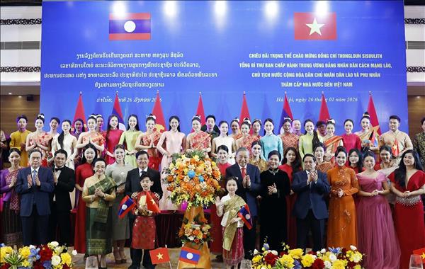 State banquet held in honour of top Lao leader