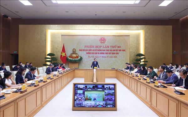 Đẩy mạnh hoàn thiện thể chế, quản lý và giám sát trong chống khai thác IUU