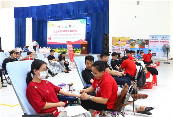 Lan tỏa nghĩa cử cao đẹp hiến máu cứu người