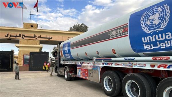 អេហ្ស៊ីបផ្តល់ជំនួយជិត ៧.៥០០ តោនបន្ថែមទៀតដល់តំបន់ហ្គាហ្សា