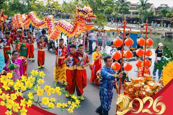 ダナン市 党創立記念と2026年のテトを祝う行事