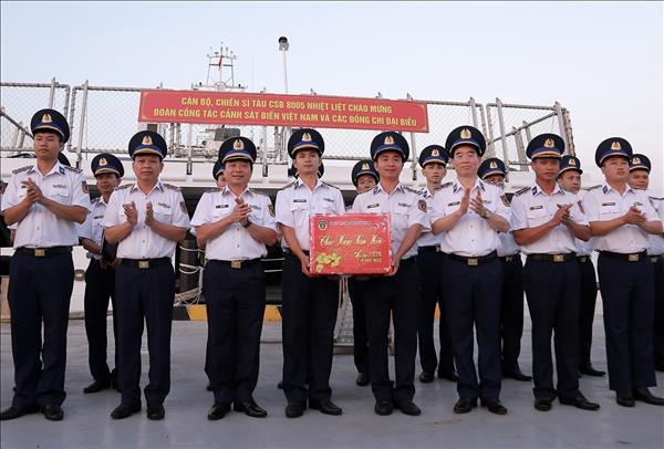 Cảnh sát biển triển khai đồng bộ công tác sẵn sàng chiến đấu dịp Tết Nguyên đán Bính Ngọ