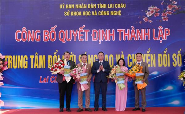 Lai Châu thành lập Trung tâm Đổi mới sáng tạo và Chuyển đổi số