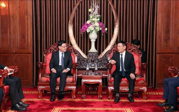 Phó Thủ tướng Hồ Đức Phớc tiếp nguyên Phó Thủ tướng Singapore