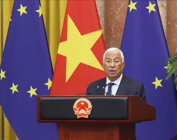 Presidente del Consejo Europeo concluye su visita oficial a Vietnam