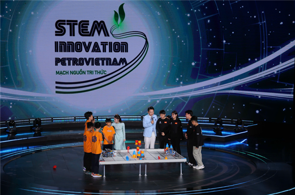 Innovación STEM de Petrovietnam impulsa el conocimiento en la era tecnológica