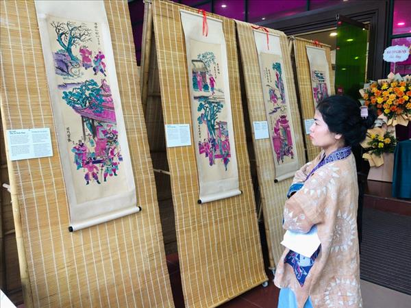 하노이의 항쫑 민화, 소박하면서도 고급 스러워