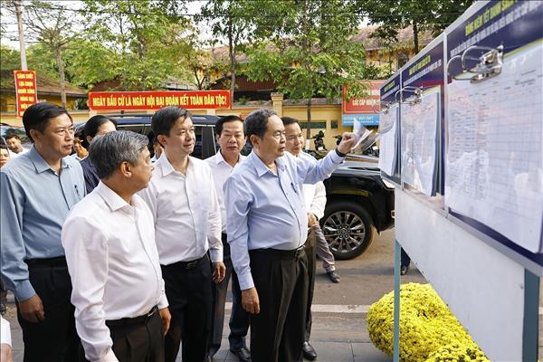 Chủ tịch Quốc hội Trần Thanh Mẫn: Đẩy mạnh ứng dụng công nghệ, chuyển đổi số trong tổ chức bầu cử