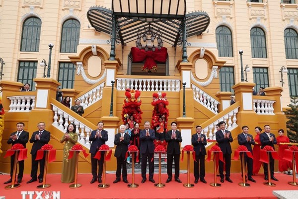 Руководители государства приняли участие во вводе в эксплуатацию резиденции Аппарата Президента