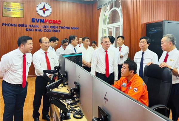 Con Dao special zone switches on smart power grid