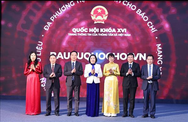 Ra mắt chuyên trang thông tin về bầu cử đại biểu Quốc hội khóa XVI và Hội đồng Nhân dân các cấp