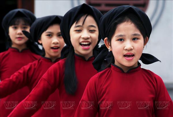 Resuena el canto Xoan a comienzos de la primavera en Vietnam