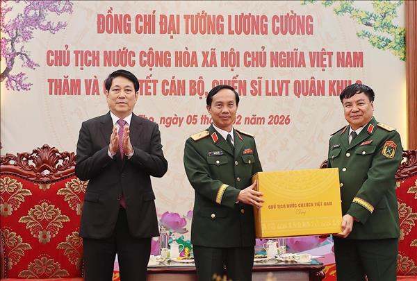Chủ tịch nước Lương Cường: Chăm lo đời sống nhân dân, bảo đảm mọi người, mọi nhà đều được vui Xuân, đón Tết
