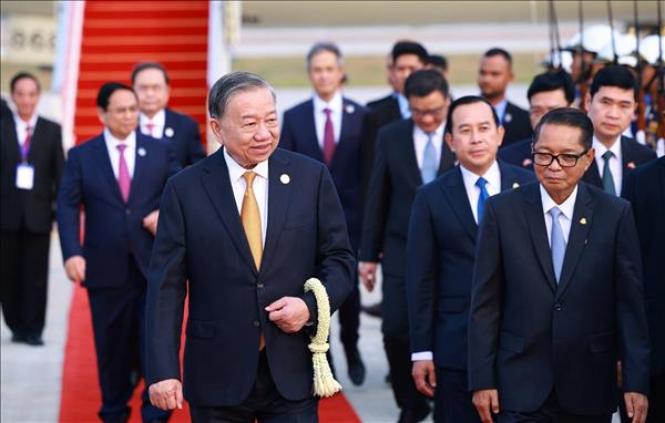 Tổng Bí thư Tô Lâm lên đường thăm cấp Nhà nước Vương quốc Campuchia