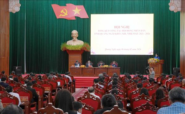 Phó Chủ tịch Quốc hội nêu bật 4 dấu ấn đậm nét của HĐND tỉnh Quảng Ngãi