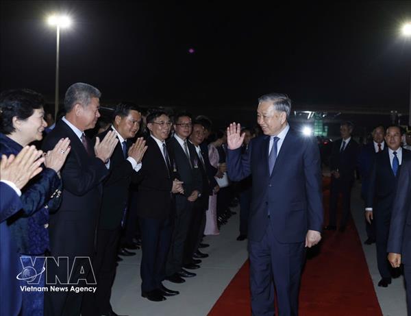 Party General Secretary To Lam wraps up state visit to Cambodia