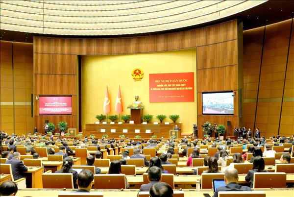 Khai mạc Hội nghị toàn quốc nghiên cứu, học tập, quán triệt và triển khai thực hiện Nghị quyết Đại hội XIV của Đảng