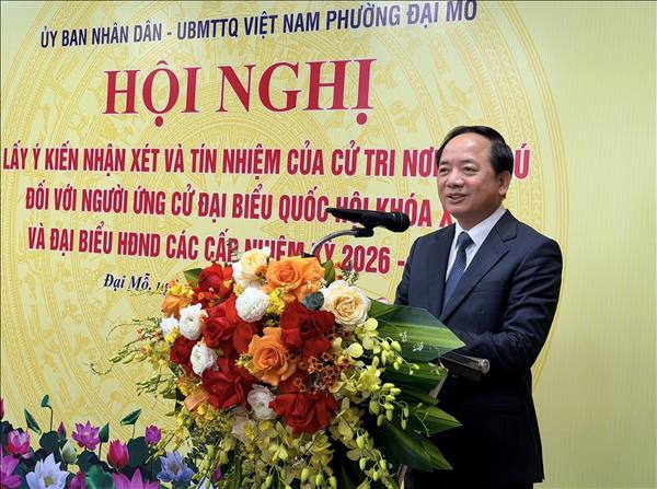Bầu cử Quốc hội và HĐND: 100% cử tri tín nhiệm những người được giới thiệu ứng cử