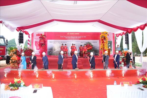 Tuyên Quang khởi công dự án hơn 530 tỷ đồng xây dựng cụm công nghiệp