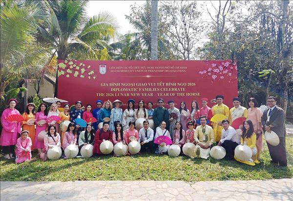 ‘2026년 병오년 외교단 가족 설맞이 축제, 호찌민시 주재 외교단을 잇는 문화의 가교