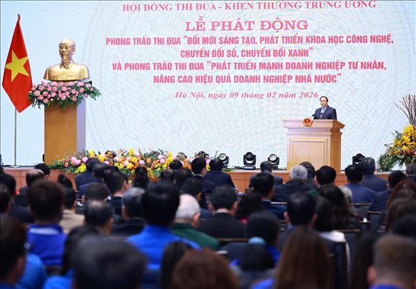 Thủ tướng Phạm Minh Chính: Số hóa tạo đà - Xanh hóa lan tỏa - Doanh nghiệp bứt phá - Đất nước vươn xa