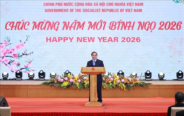 Thủ tướng Phạm Minh Chính và Phu nhân chủ trì chiêu đãi Đoàn ngoại giao tại Việt Nam