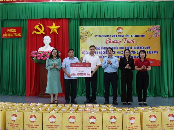 Khánh Hòa: động viên, chia sẻ khó khăn với người dân trước thềm Tết cổ truyền của dân tộc