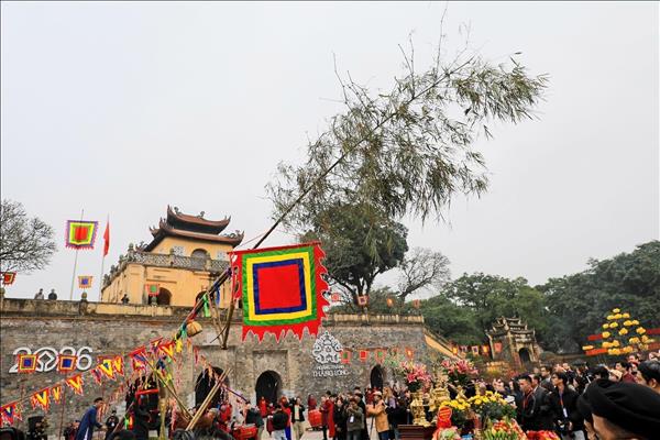 Royal New Year Rituals Revived at Thang Long Imperial Citadel